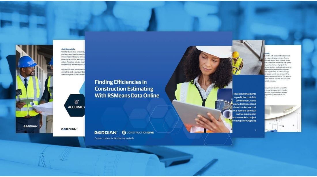 Finding Efficiencies in Construction Estimating With RSMeans Data Online