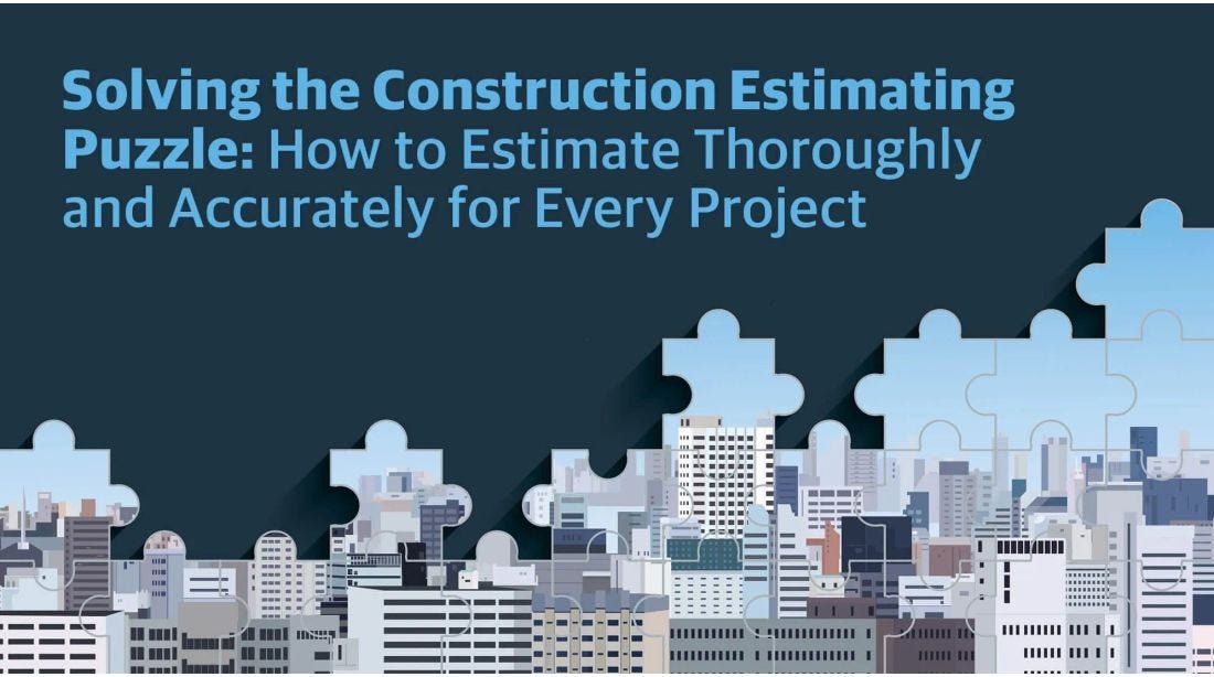 Solving the Construction Estimating Puzzle