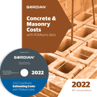 2022 Concrete & Masonry Cost Data CD