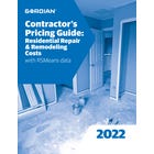 2022 Contractor's Pricing Guide: Residential Repair & Remodeling Costs Book
