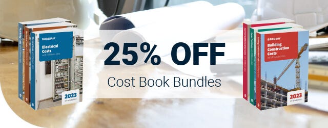 25% Off Cost Book Bundles